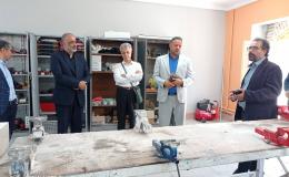 بازدید دبیر شورای مبارزه با موادمخدر از کارگاه &laquo;مدرسه اجتماعی&raquo; بیرجند