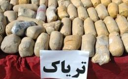 توقیف محموله ۹۰ کیلوگرمی تریاک از خودروی سواری تیبا