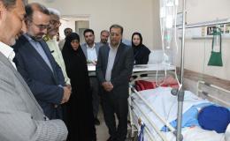دیدار و عیادت از مادر شهید راه مبارزه با مواد مخدر استان قزوین