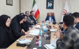 برگزاری نشست پیگیری و بررسی مشکلات مرکز درمان و کاهش آسیب بیماران ماده 16 گیلان