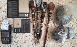 دستگیری خرده فروشان مواد مخدر در لامرد