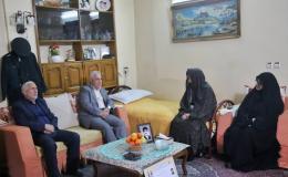 تجلیل از خانواده شهید مبارزه با موادمخدر در خراسان شمالی