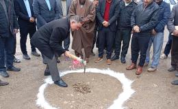 کلنگ زنی خانه نشاط و تندرستی در روستای طلوبین شهرستان میامی