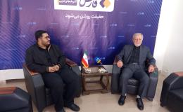 بازدید دبیر شورای هماهنگی مبارزه با مواد مخدر استان از خبرگزاری فارس استان آذربایجان غربی