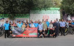 برگزاری همایش دوچرخه&zwnj;سواری و آیین غبارروبی مزار شهدای مبارزه با مواد مخدر در شهر یزد &nbsp;