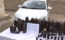 توقف یک خودروی حامل مواد مخدر در شهرستان بم/ 284 کیلو تریاک کشف شد