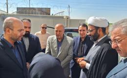 مسئولان استان قزوین از کمپ ماده 16 در شهر الوند بازدید کردند