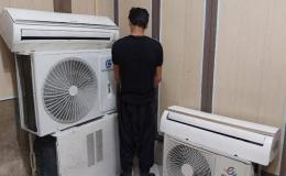 جاسازی 10 کیلو مواد مخدر شیشه در کولر گازی