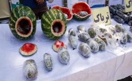 کشف تریاک با طعم هندوانه