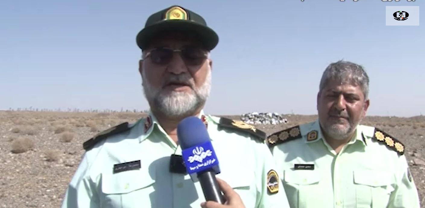 امحای یک و نیم تن مواد مخدر در قم