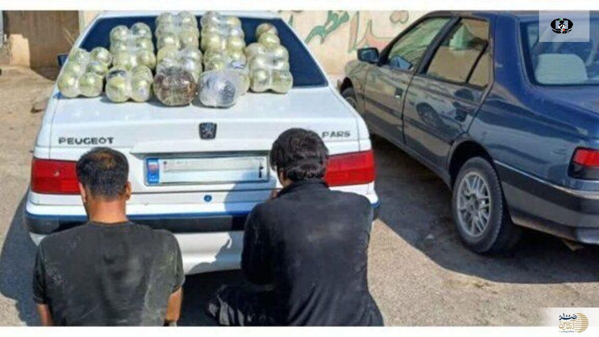 کشف بیش از 260 کیلوگرم تریاک در پژو 405