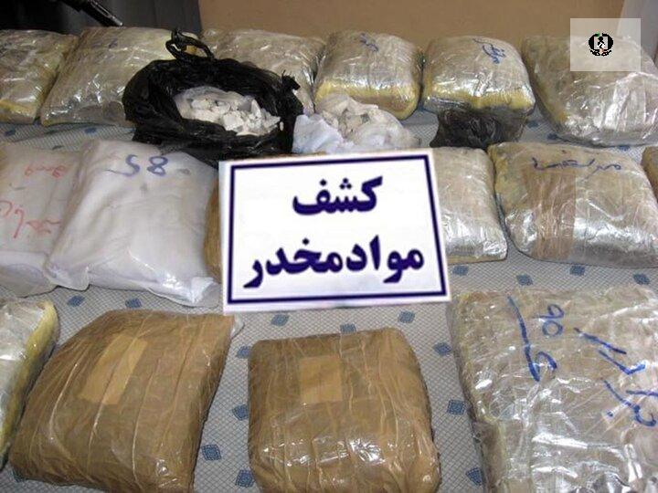 کشف ۱۹ کیلوگرم مواد مخدر و دستگیری ۲۵ نفر در گلپایگان