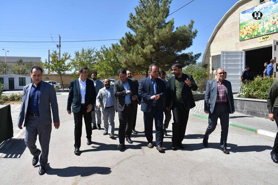 از غربالگری تا کارآفرینی؛ بازدید مسؤلان استانی از کمپ ماده ۱۶ حسن&zwnj;آباد