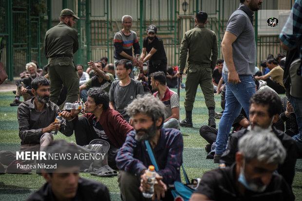 طرح جمع آوری معتادین پر خطر در مولوی