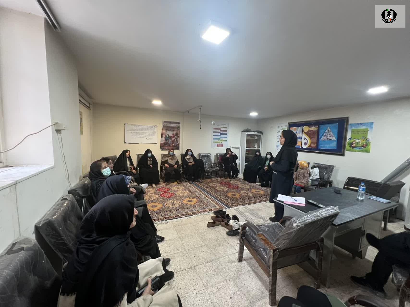 برگزاری کلاس آموزشی پیشگیری از اعتیاد ویژه بانوان در مرکز بهداشت شهید کامیاب بجنورد
