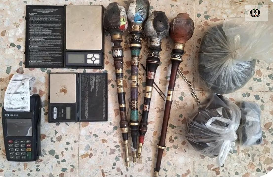 دستگیری خرده فروشان مواد مخدر در لامرد