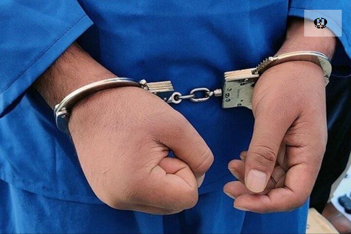 شرور خطرناک مسلح در جهرم دستگیر شد