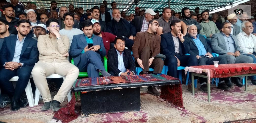 برگزاری مسابقات کشتی با چوخه شهرستان فاروج با شعار نه به اعتیاد