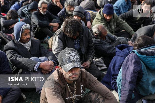بازداشت 1500 موادفروش و جمع&zwnj;آوری 2500 معتادمتجاهر در پایتخت طی 10 روز
