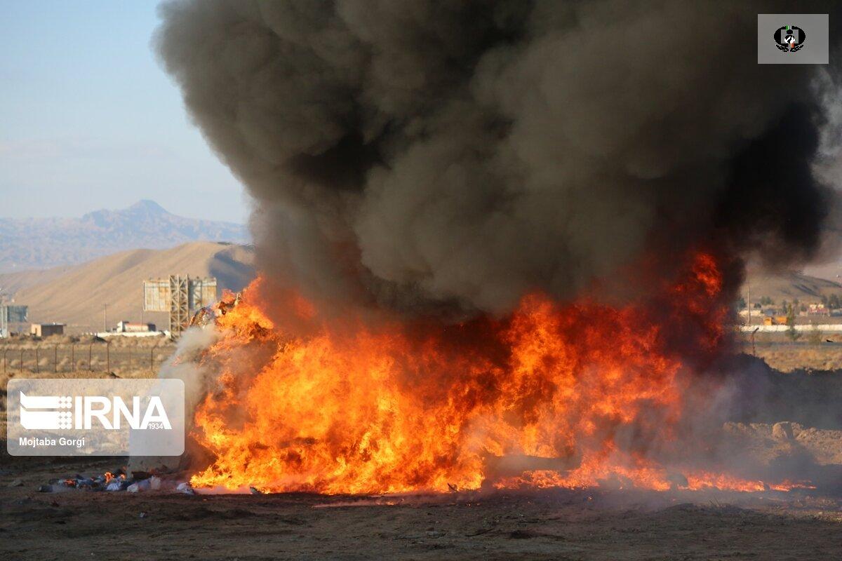 امحای ۹ تن مواد مخدر در خراسان جنوبی