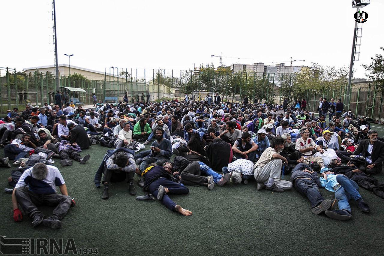 جمع آوری ۱۴۴ معتاد متجاهر در شهرستان ری