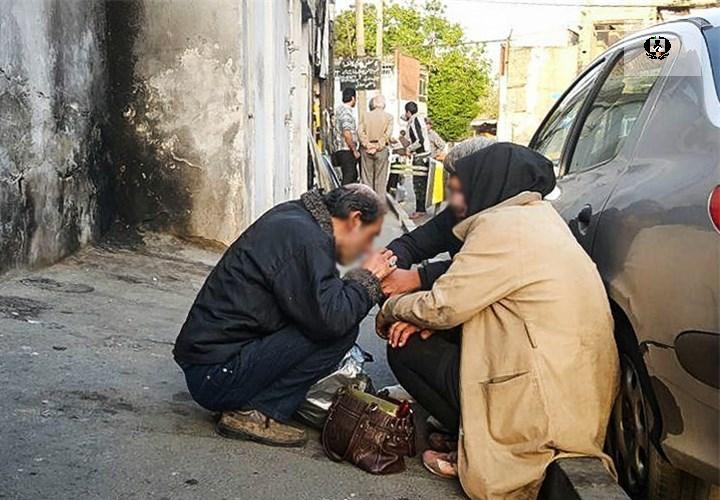 فروپاشی پاتوق توزیع مواد مخدر در شاهین شهر