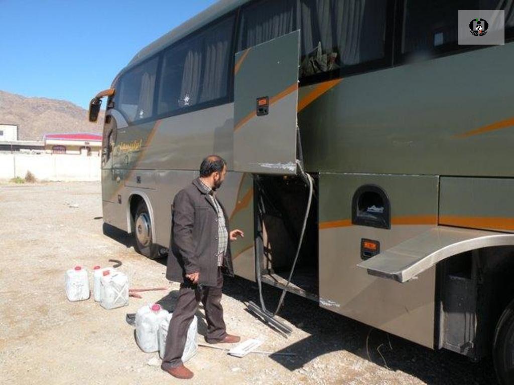 کشف مواد افیونی جاساز در اتوبوس مسافربری