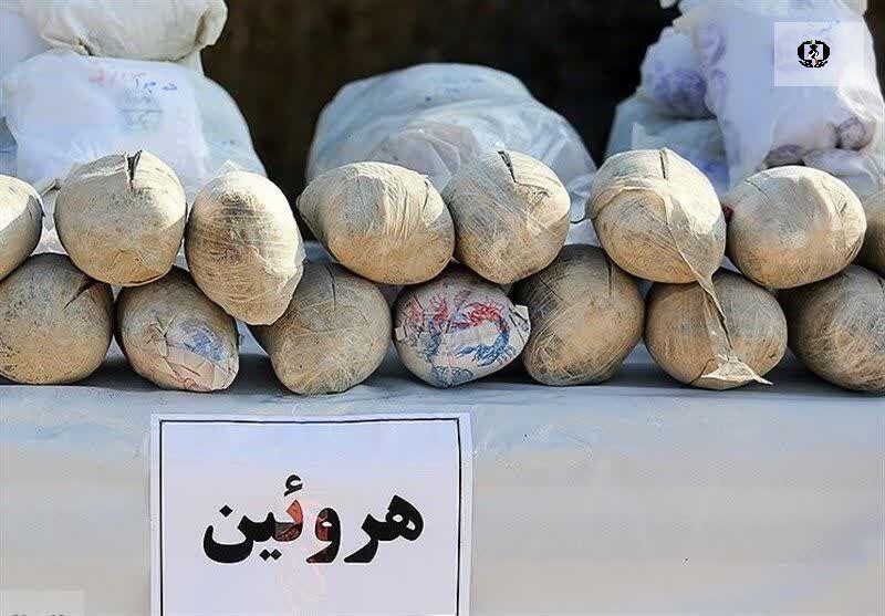 کشف ۱۰۰ کیلو گرم هرویین و شیشه در ساوجبلاغ &rlm;&nbsp;
