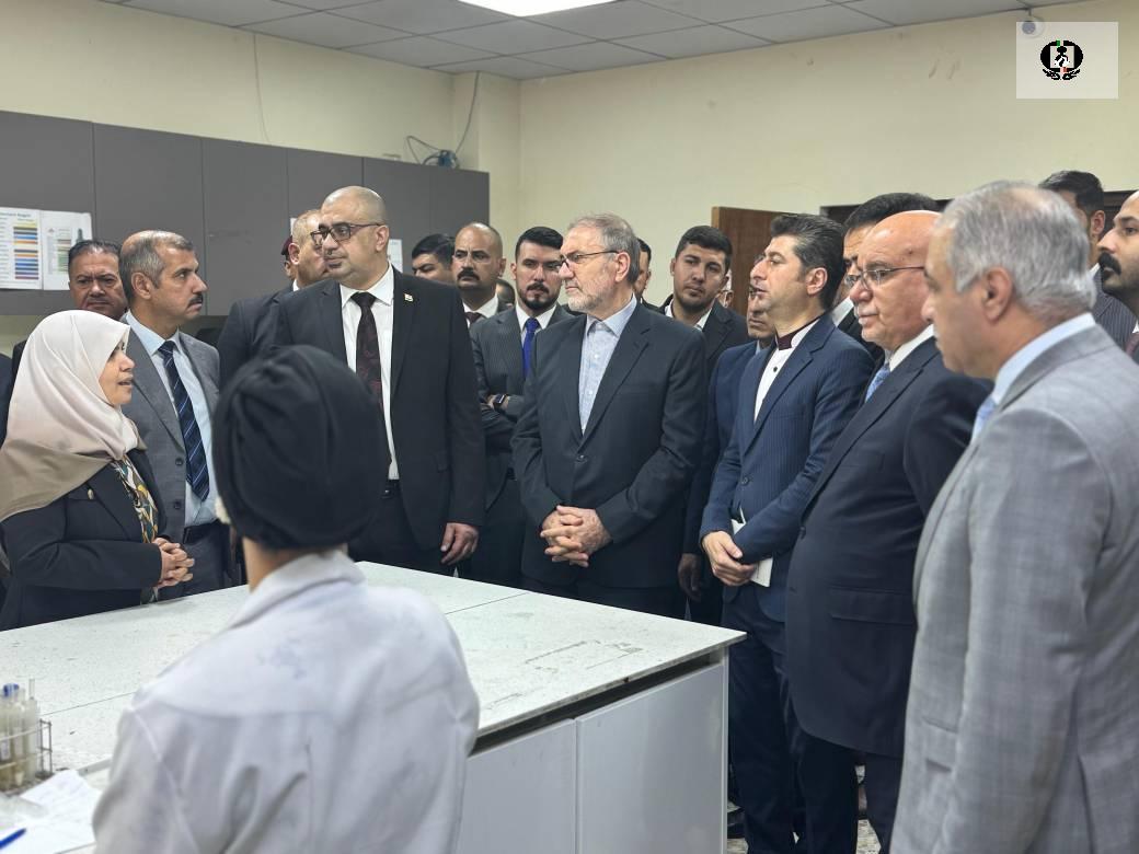 گزارش تصویری/ بازدید دکتر ذوالفقاری از پزشکی قانونی وزارت بهداشت عراق و مرکز بازپرورى، توانبخشى و ترک اعتیاد در بغداد