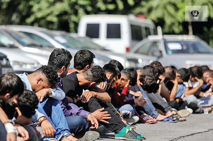 ۴۰ مجرم تحت تعقیب در خمینی شهر دستگیر شدند