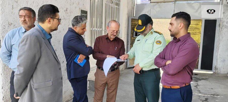 بازدید مسئولان از محل نگهداری معتادان متجاهر در اراک