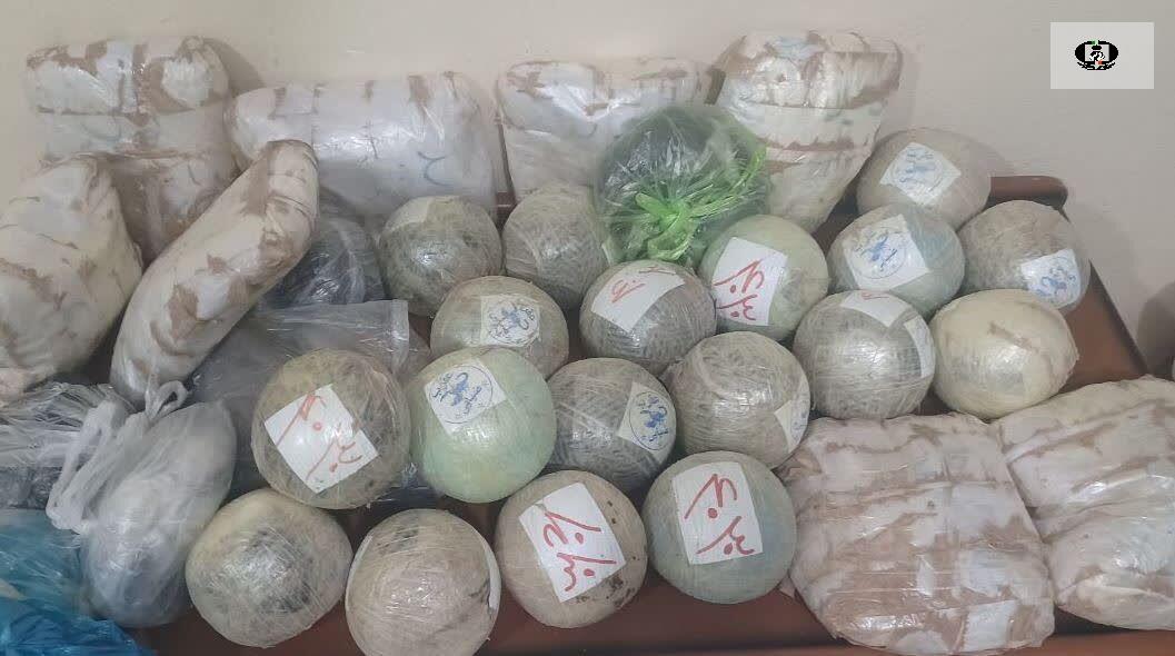 کشف بیش از 98 کیلوگرم تریاک جاسازی شده در تریلی کشنده در طبس
