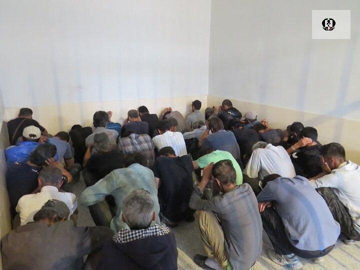 جمع&zwnj;آوری ۳۳ معتاد متجاهر در همدان