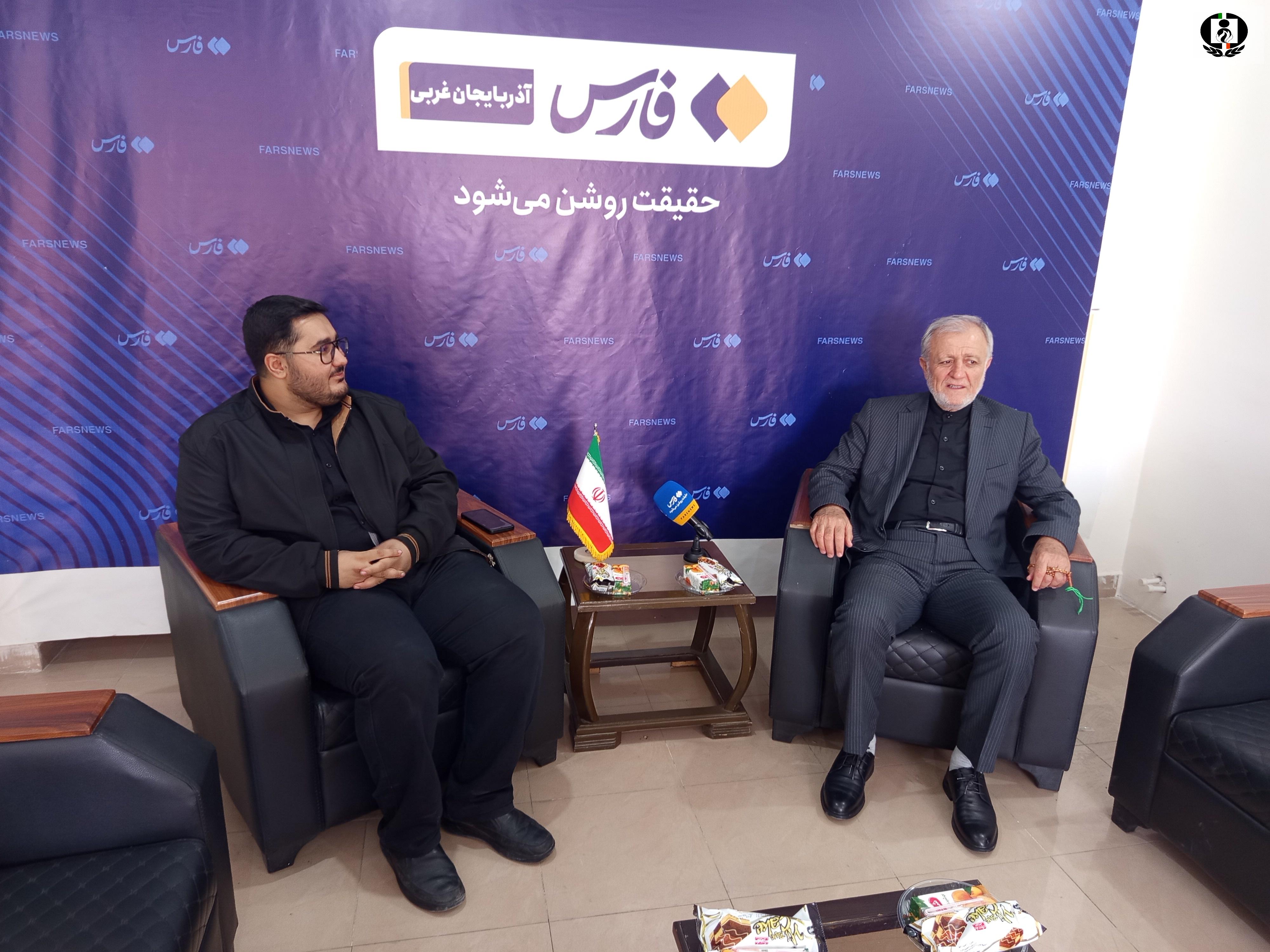 بازدید دبیر شورای هماهنگی مبارزه با مواد مخدر استان از خبرگزاری فارس استان آذربایجان غربی