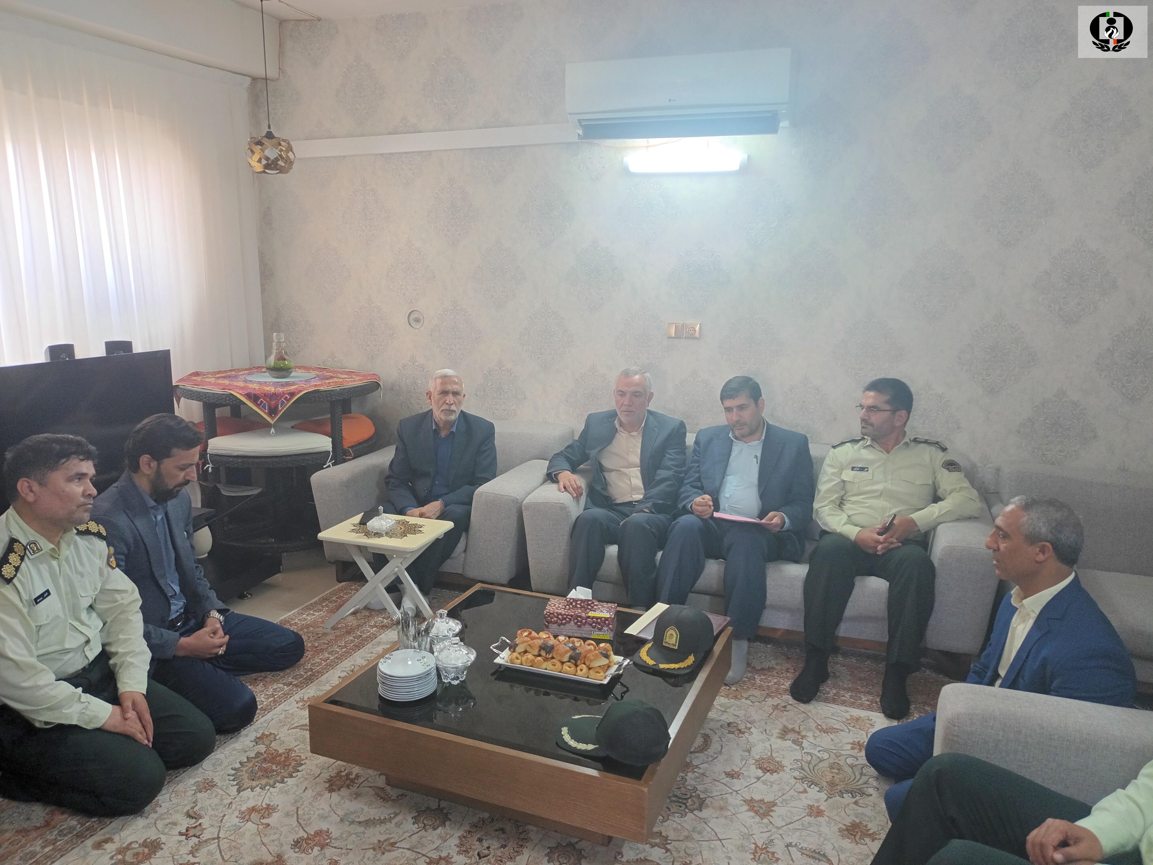 تجلیل از جانباز عرصه مبارزه با موادمخدر خراسان شمالی