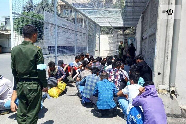 جمع&zwnj;آوری 426 معتاد متجاهر در زاهدان